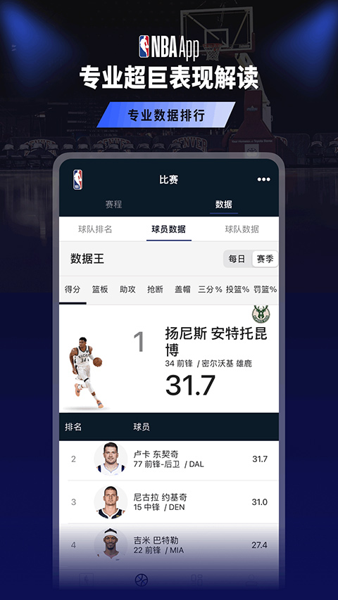 NBA官方app截图4