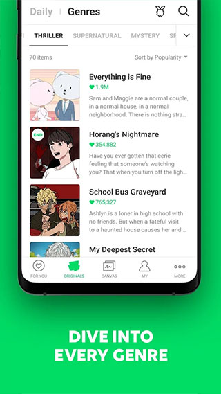 WEBTOON app截图5