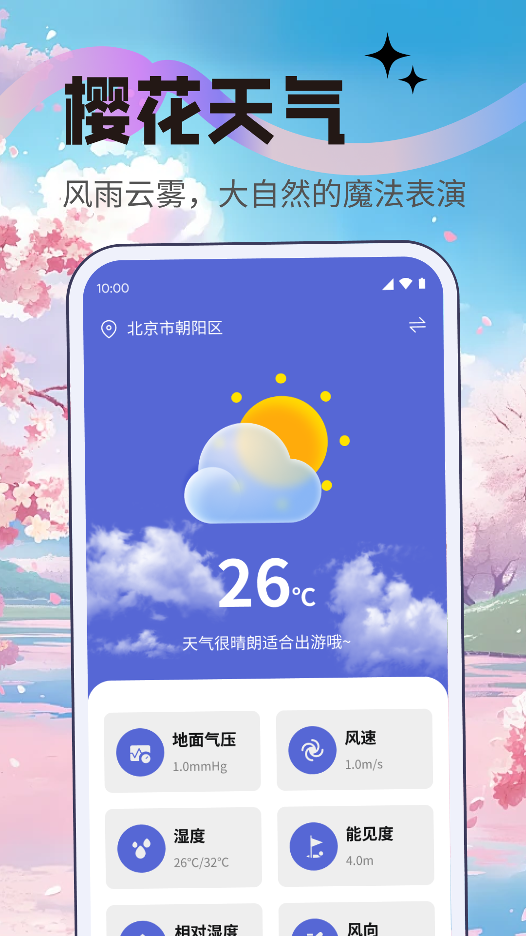 樱花天气截图1