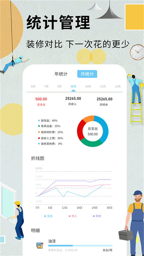 装修记账本截图3