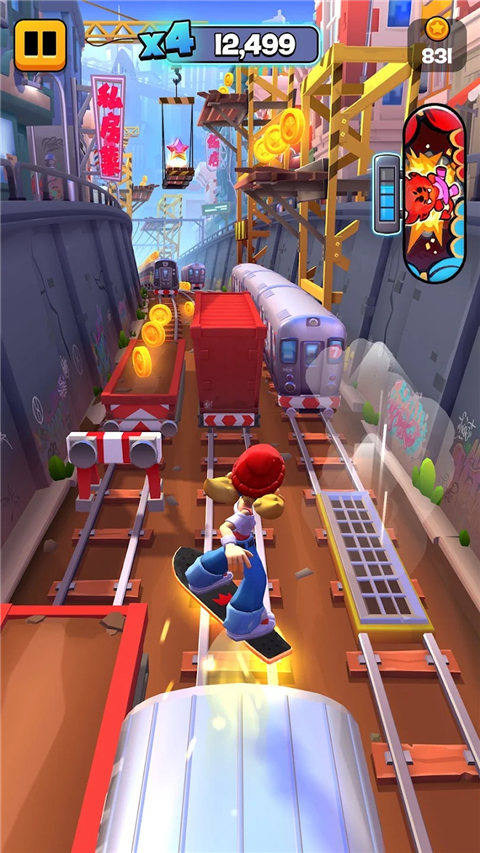 地铁跑酷冲浪之城(Subway Surfers City)截图2