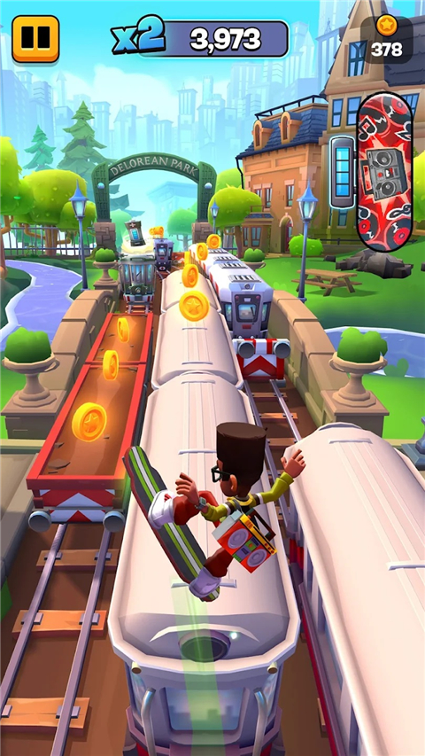 地铁跑酷冲浪之城(Subway Surfers City)截图4