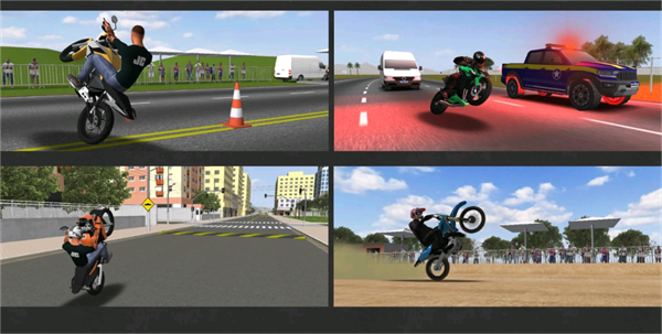 摩托平衡3D(Moto Wheelie 3D)截图5