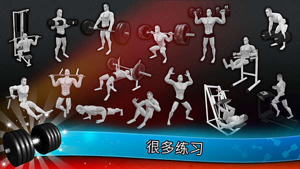 健身模拟器中文版(Fitness Gym)截图4