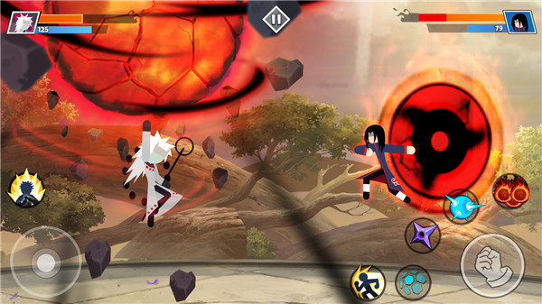 火柴人忍者忍者格斗游戏(Stickman Shinobi)截图5