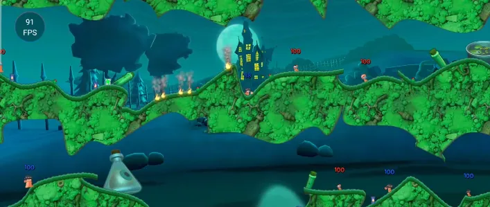 百战天虫3(Worms 3)安卓版截图1