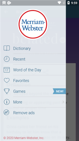 韦伯词典(Merriam-Webster)官方版截图2