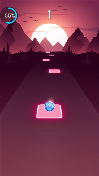 抖音音跃球球最新版(Tiles Hop)截图5