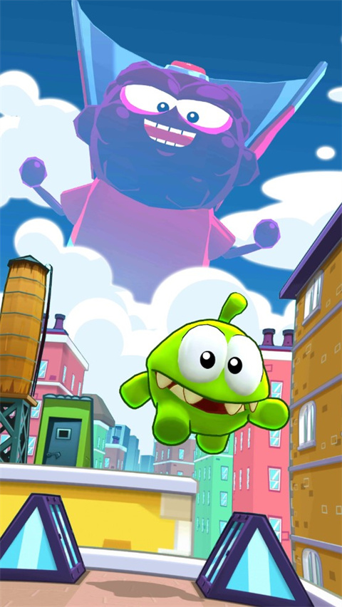 奥姆跑酷2正版(Om Nom: Run 2)截图1