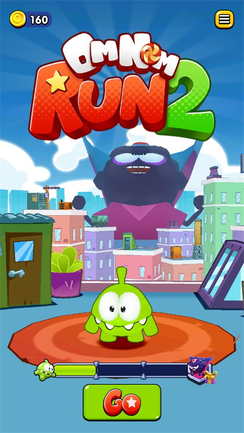 奥姆跑酷2正版(Om Nom: Run 2)截图2