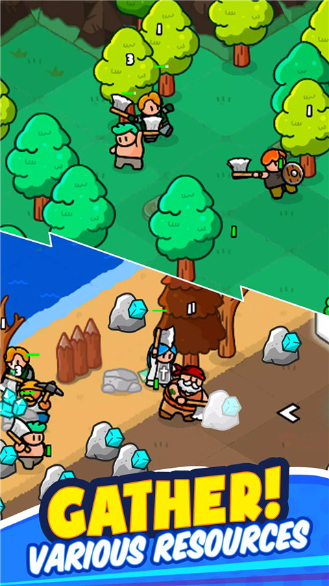 轰隆隆佣兵团Rumble Heroes截图1