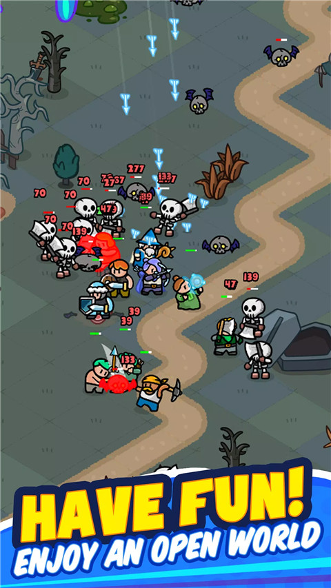 轰隆隆佣兵团Rumble Heroes截图3