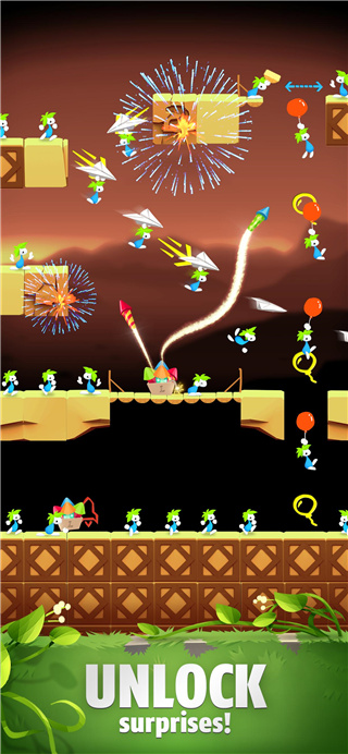 旅鼠益智冒险中文版(Lemmings)截图5
