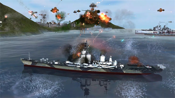 炮艇战3d战舰中文版最新版(WARSHIP BATTLE)截图4