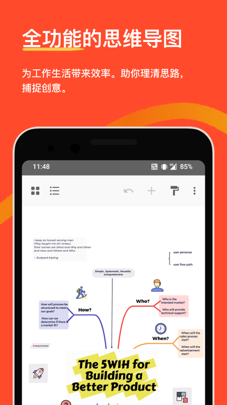 XMind思维导图app截图3
