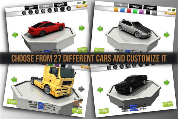 公路飙车最新版(Traffic Racer)截图3