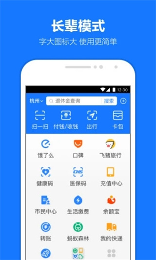 支付宝老年版app截图1