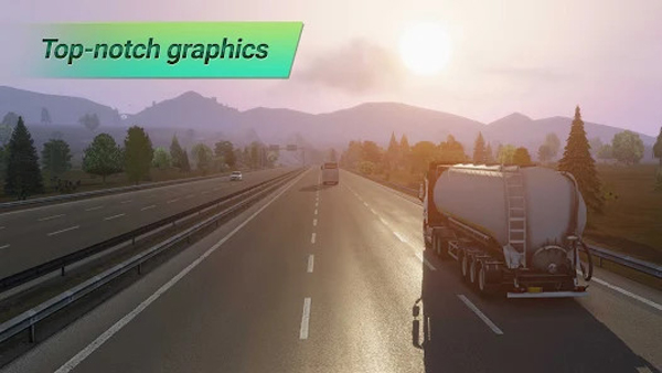 欧洲卡车模拟3手机版中文版(Truckers of Europe 3)截图2