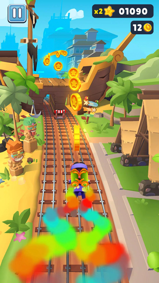 地铁跑酷内置作弊菜单2025中文版(Subway Surf)截图4