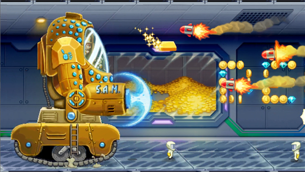 疯狂喷气机官方正版(Jetpack Joyride)截图4