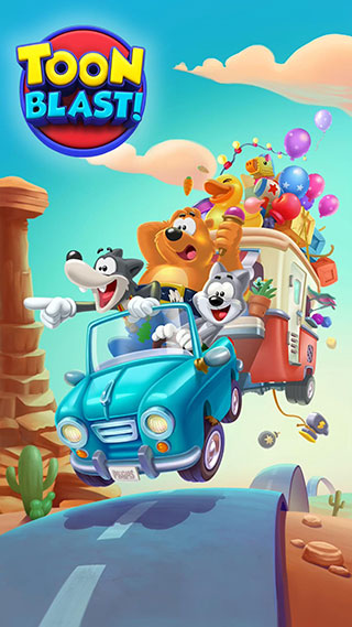 卡通爆炸游戏最新版本(Toon Blast)截图1