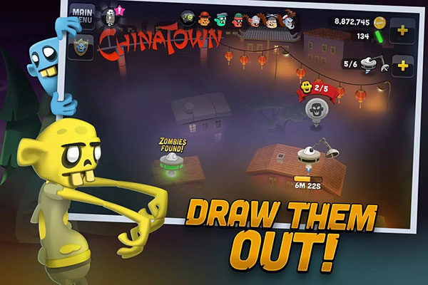 僵尸榨汁机单机版最新版(Zombie Catchers)截图3