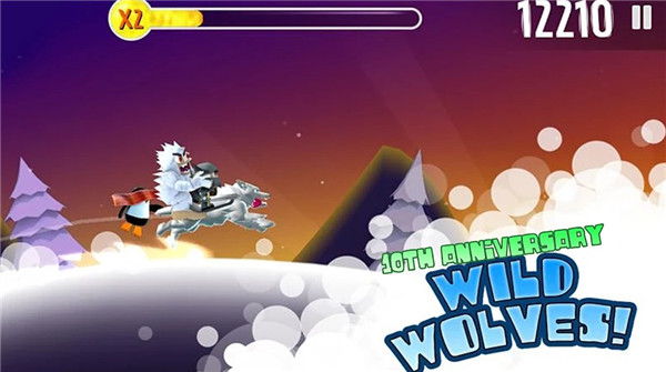 滑雪大冒险国际版中文版(Ski Safari)截图2