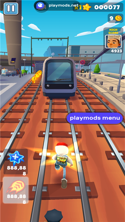 地铁跑酷playmods全地图版截图4