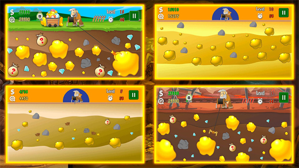 黄金矿工小游戏手机版(Gold Miner)截图2