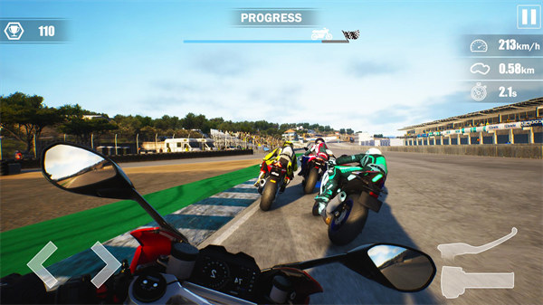 街头摩托极速竞技最新版(Street Moto Speed Race)截图2
