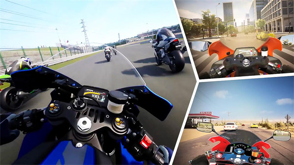 街头摩托极速竞技最新版(Street Moto Speed Race)截图3