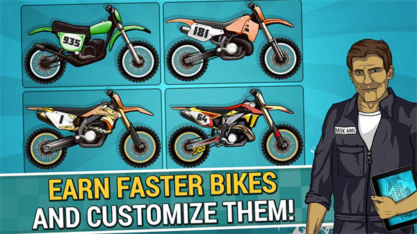 疯狂摩托车技2最新版(Mad Skills Motocross 2)截图2
