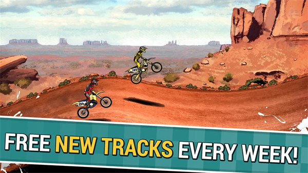 疯狂摩托车技2最新版(Mad Skills Motocross 2)截图5