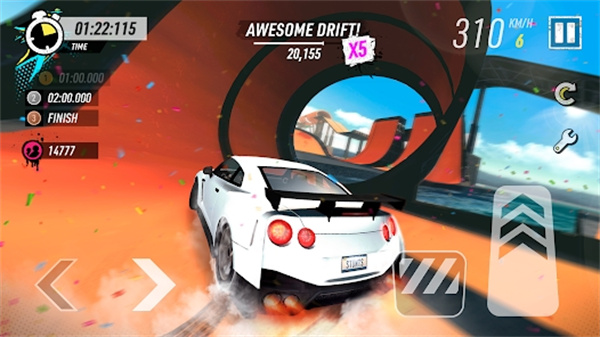 汽车特技比赛最新版(Car Stunt Races)截图5