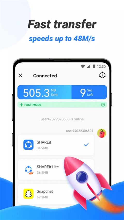 茄子快传极速版app(SHAREit Lite)截图3