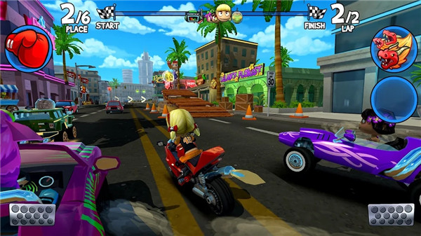 沙滩车竞速2最新版2025(BB Racing 2)截图1
