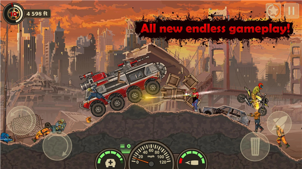 战车撞僵尸3最新版(Earn to Die 3)截图1