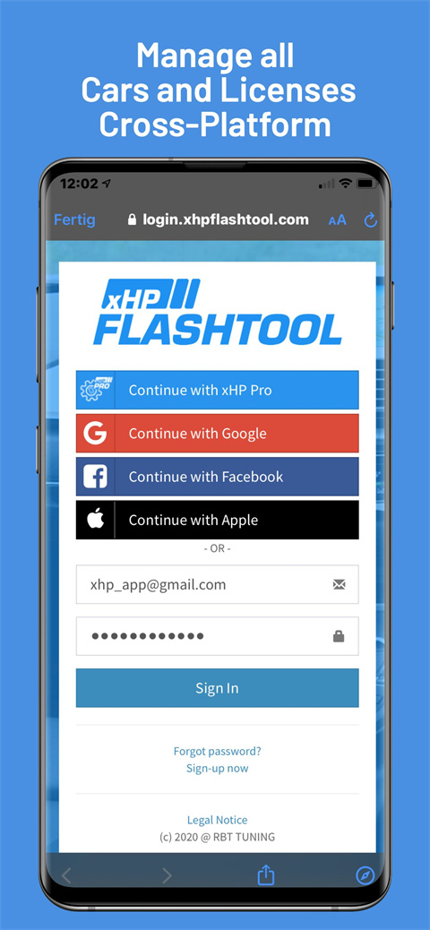 xHP刷机工具官方版(xHP Flashtool)截图1