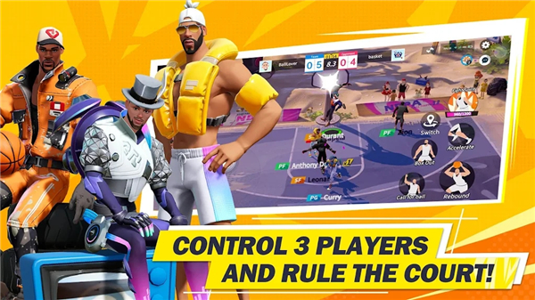 Hoop Heroes国际服截图2