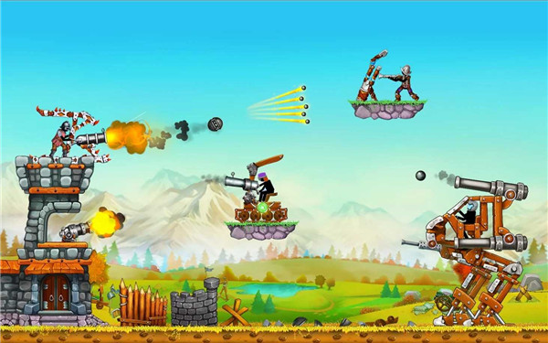 火柴人之守卫城堡2最新版(The Catapult 2)截图1
