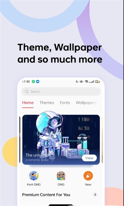 oppo主题商店国际版(Theme Store)截图1