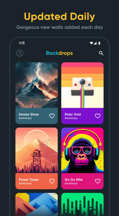 Backdrops壁纸app截图2