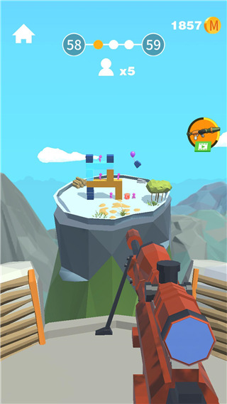 我狙打得贼准最新版(Pocket Sniper)截图2