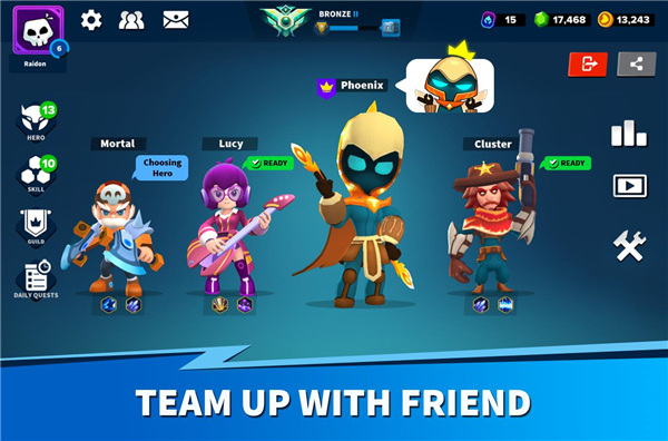 英雄突击大逃杀最新版本(Heroes Strike)截图3