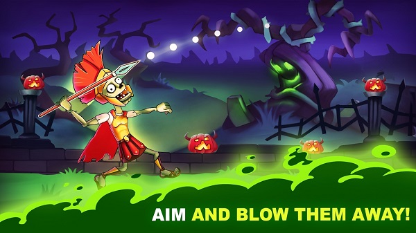 僵尸与人类弓箭大师官方版(Zombie Blades)截图5