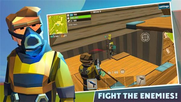 火箭大逃杀最新中文版(Rocket Royale)截图1