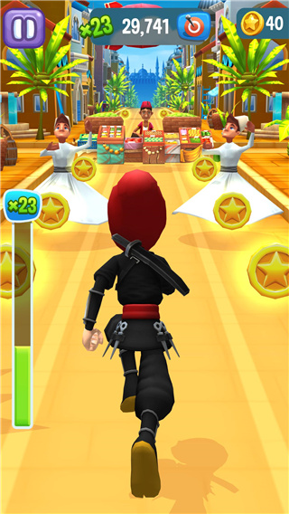 愤怒的老奶奶跑酷手机版(Angry Gran Run)截图1