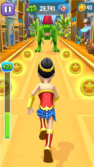 愤怒的老奶奶跑酷手机版(Angry Gran Run)截图4