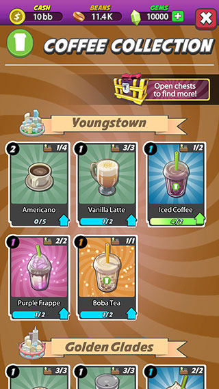 懒散的咖啡师大亨游戏(Coffee Craze)截图3