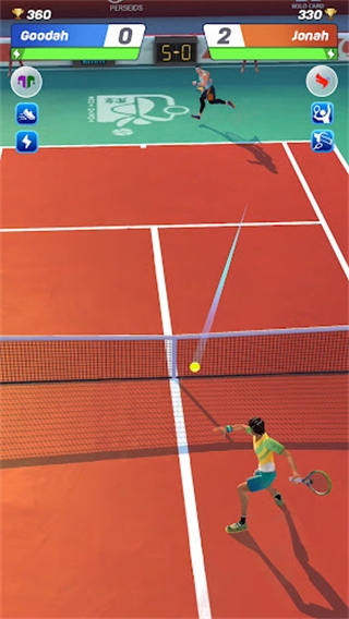 网球传奇游戏手机版(Tennis Clash)截图1